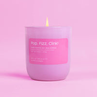 Pop Fizz Clink! (Pink Champagne) Soy Wax Candle