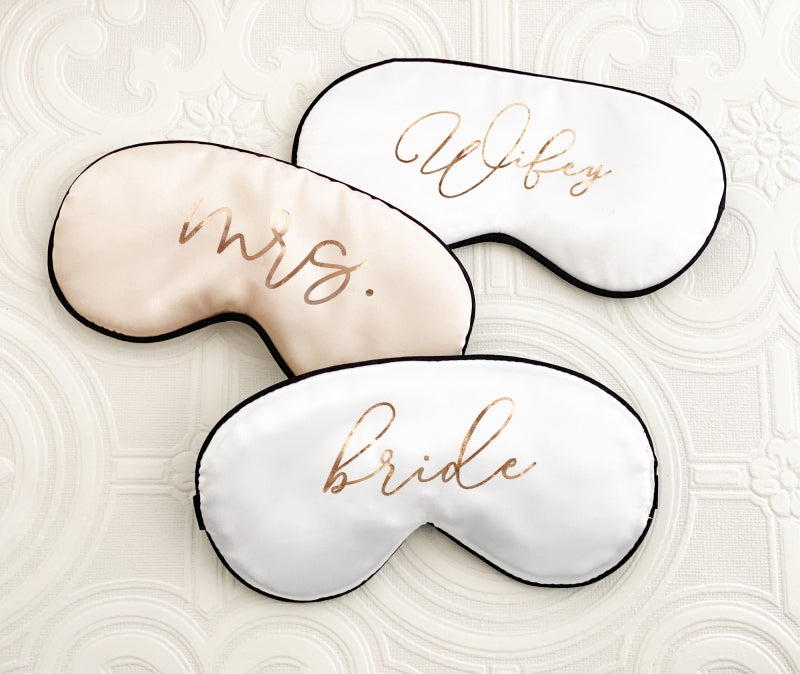 Bride Sleep Masks