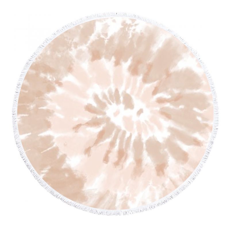 Tie Dye Round Towel