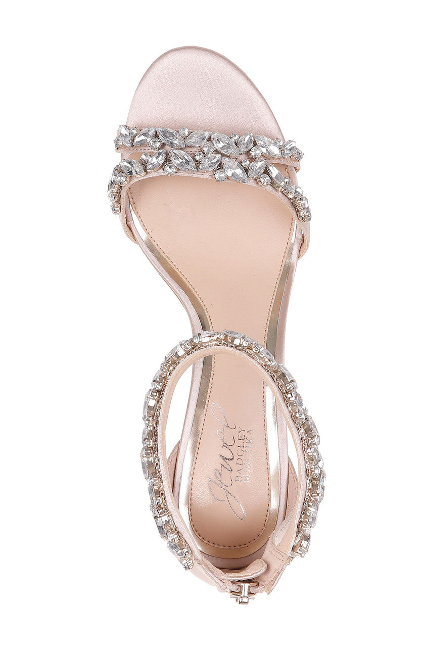 Caroline Embellished Strap Evening Shoe