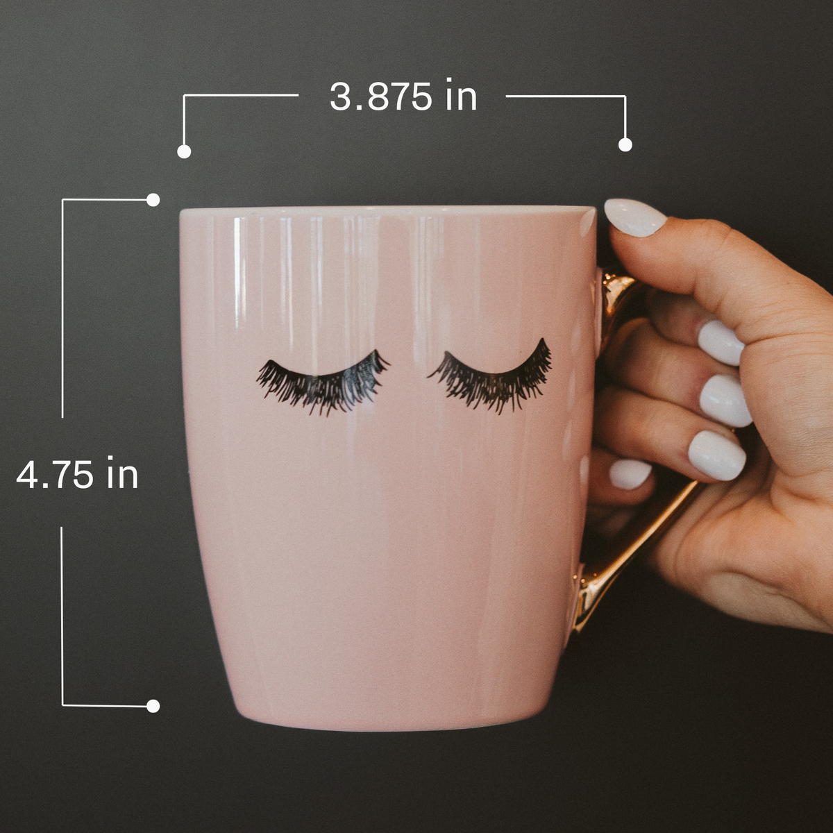 Eyelashes Coffee Mug - Gifts & Home Decor
